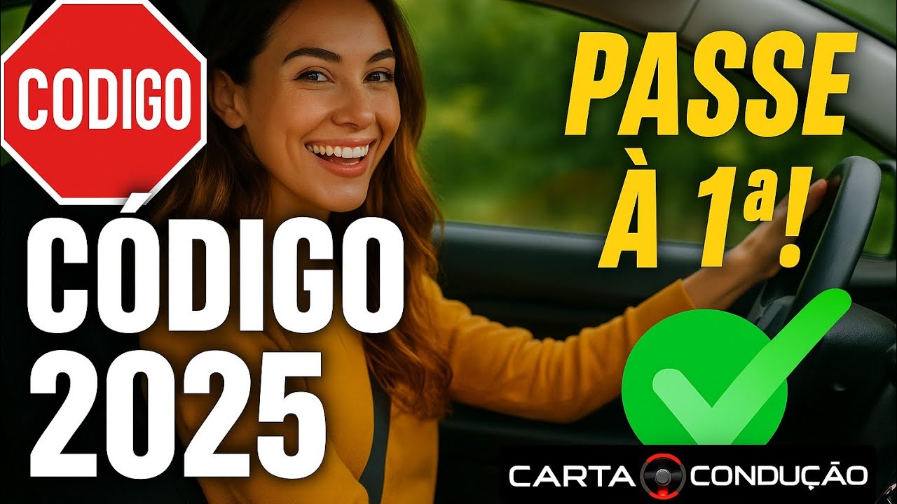 ​🔴 CURSO COMPLETO CÓDIGO DA ESTRADA 2025: As 17 Aulas Essenciais para Passar a 1ª  (Exame Fácil)
