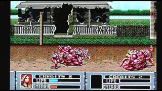 Alien Storm on Sega Mega Drive / Genesis. Gameplay & Commentary