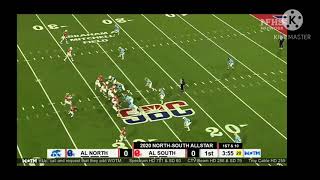 Javonte Graves-Billips:Class of 2021: Alabama North vs South :Football Highlights: Mobile,Al