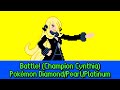 8 Bit Cover Battle Champion Cynthia Pokémon Diamond Pearl Platinum
