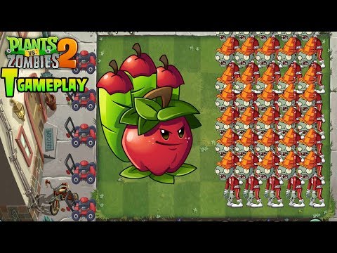 Plants VS Zombies 2 AKEE, Pepper Pult, Wasabi Whip VS 999 Zombies