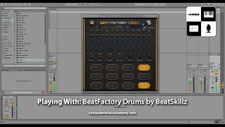 Video thumbnail for Beatfactory Drums by BeatSkillz | Review | Computer Music Academy by Computer Music Academy
