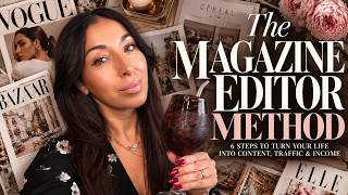 The Magazine Editor Method: 6 Steps to Turn Your Life Into Content, Traffic & In