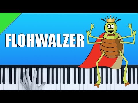 Flohwalzer - Klavier Tutorial - sehr einfach