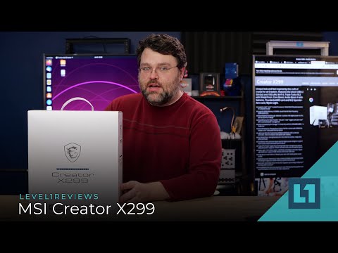 MSI Creator X299 Motherboard Review!