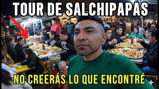 Probando SALCHIPAPAS de 1.50$ | 🍟🤢¿EL ACEITE NEGRO le da buen sabor?