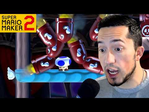 How did I SURVIVE this?! | Super Mario Maker 2