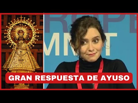 🚩ISABEL DÍAZ AYUSO 👉"La Virgen de Atocha ya era mujer" 👏¡GENIAL!