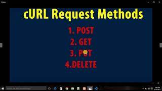 PUT and GET request from cURL