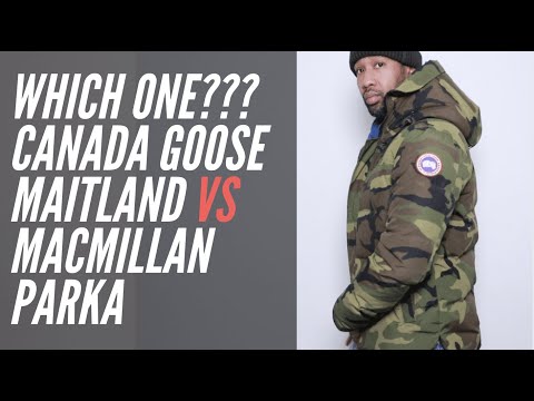 WHICH IS BETTER??? CANADA GOOSE MACMILLAN VS MAITLAND PARKA  | FULL REVIEW