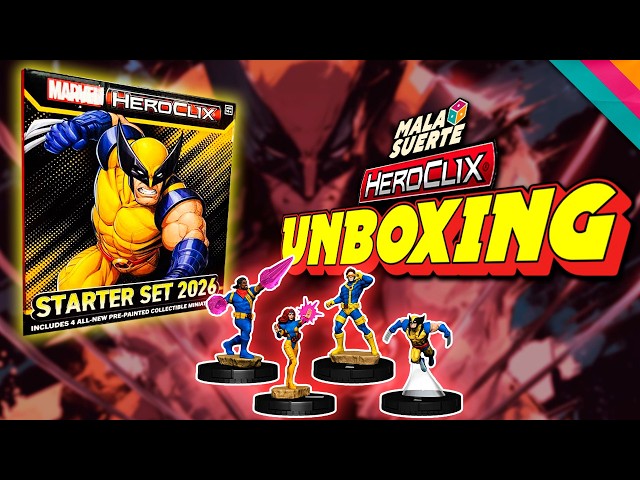 Vídeo relacionado con Marvel HeroClix: X-Men First Class Dice & Token Pack (Time Displaced)