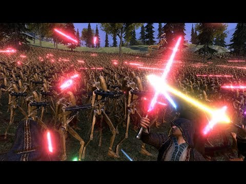 1000 JEDI vs 10000 BATTLE DROID | Ultimate Epic Battle Simulator