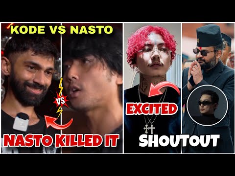 Mc Kode Vs Nasto Battle ? Brutal !! VTEN Story 😱 Album Updates || Yodda About Balen || Jhola | News