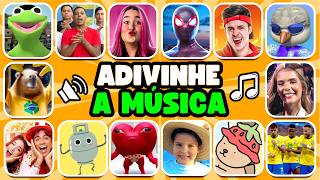 ADIVINHA A MÚSICA DO TIKTOK COM EMOJIS 😃🎵 Quem está cantando? 🎤 Emilly Vick, Pipoca, Lava Uma Mão