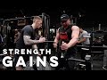 The CUT Begins! Offseason STRENGTH GAINS