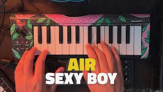 Air - Sexy Boy (live cover version) #air #ableton #akai #korg #rode #novation #arturia #vocoder