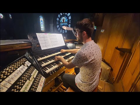 Tomasz Piotrowski - Dyplom magisterski z organów (fragmenty) 5 lipca 2022