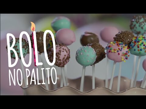 Bolo no Palito - Passo a passo