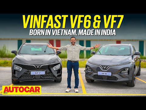 Vinfast VF6 and VF7 review: Feature packed EVs from Vietnam | First Drive | Autocar India