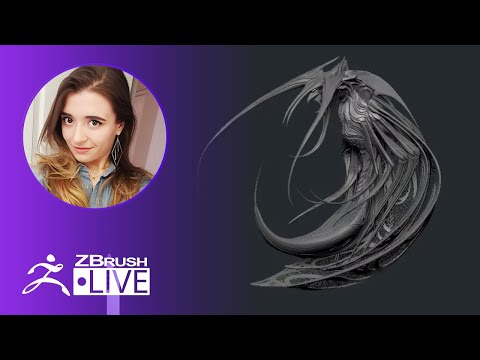 Focus on Silhouettes for Concepting Creatures #withme !- Ashley A. Adams "A_Cubed" - ZBrush 2021