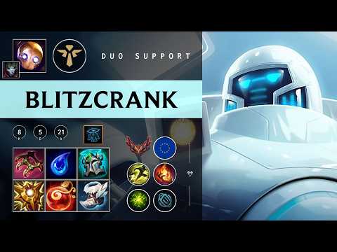Blitzcrank Support vs Lulu - EUW Grandmaster Patch 26.03