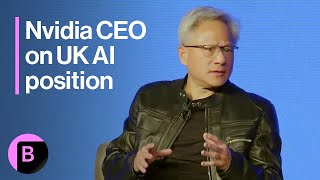 Nvidia CEO Huang Says UK in 'Goldilocks' Position for AI
