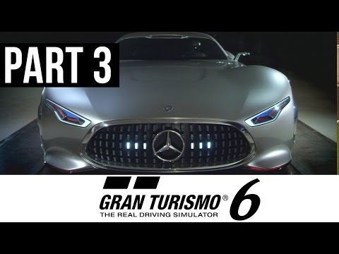 Gran Turismo 6 Gameplay Walkthrough - GOLD National B Licence (Part 3) Mercedes Vision GT