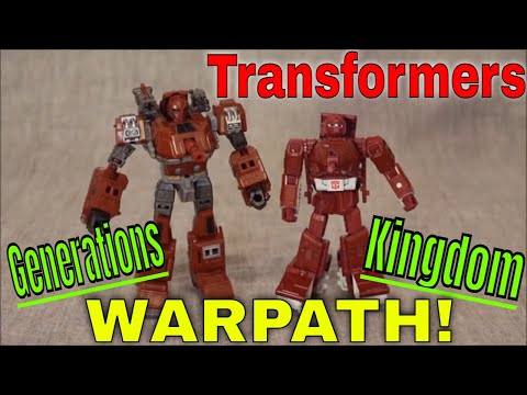 Transformers WFC Kingdom Warpath - GotBot True Review NUMBER 803