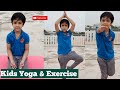 9 Years Old Teaching Yoga Exercise Yoga For Kids Kids Yoga Video Kids Exercise Kidsvideo