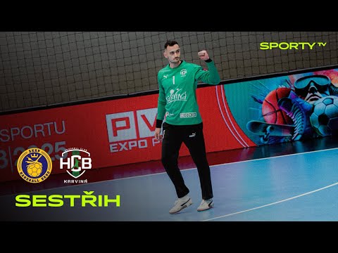 SKKP Handball Brno vs. HCB Karviná 24:34 | Český pohár mužů | semifinále | SESTŘIH