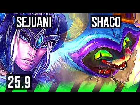 SEJUANI vs SHACO (JGL) | BR Challenger | 25.9