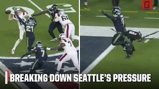 Download lagu FILM BREAKDOWN on Uchenna Nwosu’s INT return for TD for Seahawks | Super Bowl Live mp3