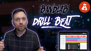 HOW TO MAKE A DRILL BEAT IN BANDLAB (for beginners !) 💻🎧