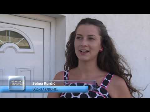 Tešanjska hronika 760 - Likovna radionica slikanja na vodi ebru tehnikom