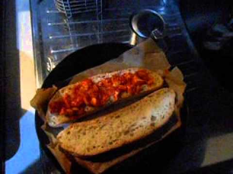 La Wilma. Cucina i bruschettoni.