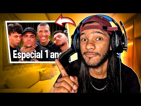 ESPECIAL DE 1 ANO com JULIO COCIELO & NINJA - Podpah (React)