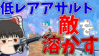 [フォートナイト]低レアアサルトでも敵を溶かす！[ゆっくり実況/Fortnite]ゆっくり二人組のフォートナイト part43