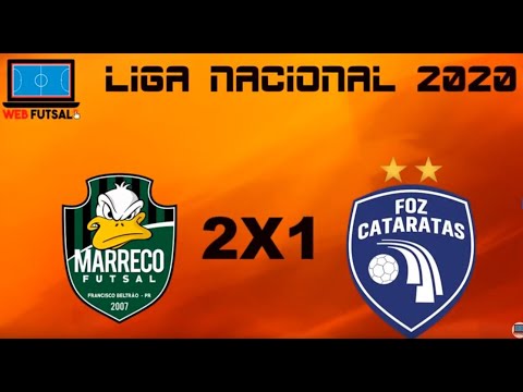 Gols Marreco 2 X 1 Foz Cataratas - Liga Nacional 2020