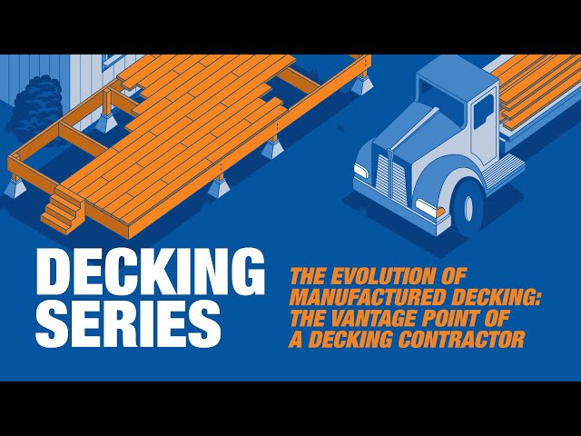 The Evolution of Manufactured Decking: The Vantage Point of a Decking Contractor