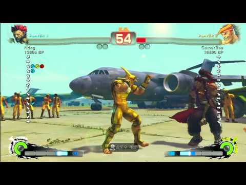 SSF4 Rank Match  Ndsg (GO)  vs  GamerBee (AD)