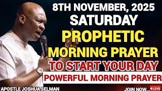 Download lagu [SATURDAY, 8TH NOVEMBER] EARLY MORNING POWERFUL PROPHETIC MORNING PRAYER BY APOSTLE JOSHUA SELMAN mp3