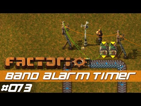 Let's Play Factorio S01 E073 – Band Alarm mit Timer - Tutorial – mit Mods - deutsch