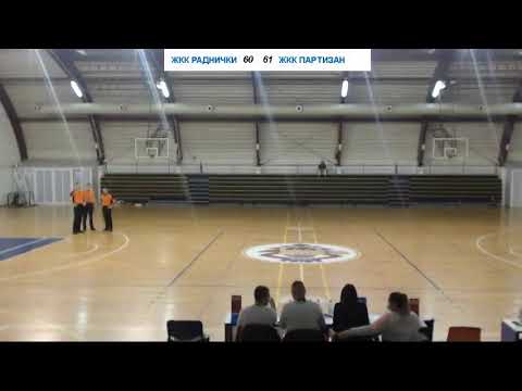 1ZLS 2. kolo / ŽKK Radnički - KŽK Partizan 1953