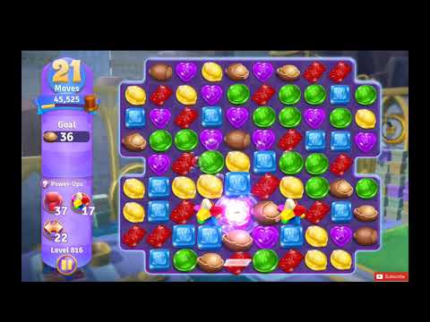 Wonka's World of Candy Level 816 NO BOOSTERS - A S GAMING ✔