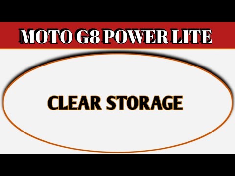 Moto G8 power lite mein storage kaise Khali Karen, how to clear storage in Moto