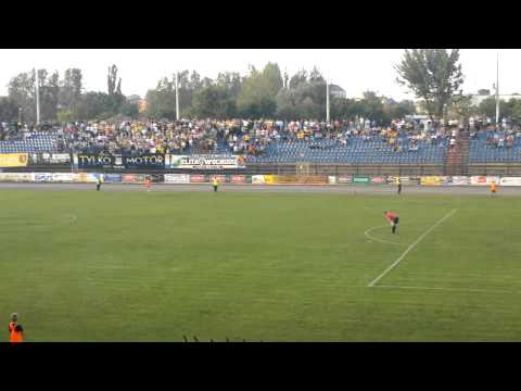 Motor Lublin-Olimpia Elbląg wyciszenie i Hej Motor Gol