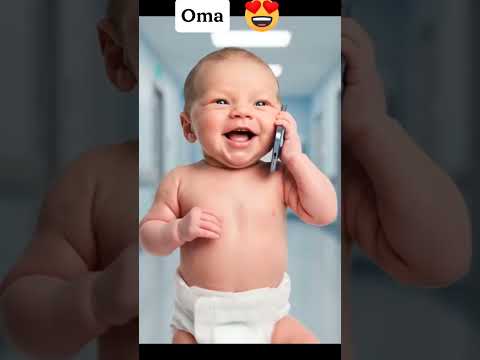 Grandma, I'm born! #baby #babyviraltrend