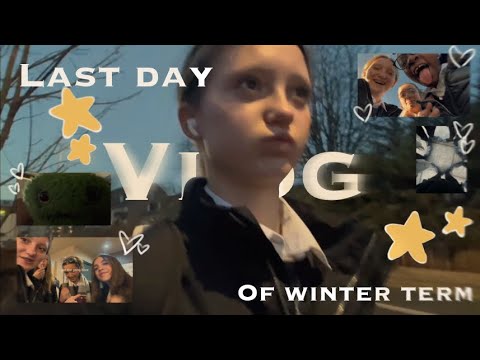 ❄️ British last day of winter term school day !!! ❄️ || British school vlog + grwm 💗💗