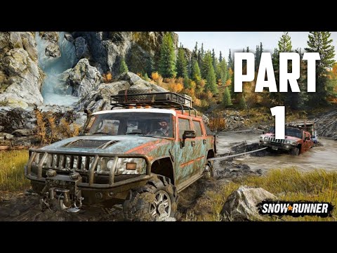 SNOWRUNNER Gameplay Walkthrough Part 1