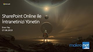 Microsoft SharePoint Online - Microsoft Bulut Teknolojileri Eğitim Web